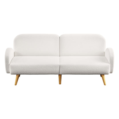 Kael 3 Seater Sofa Bed White