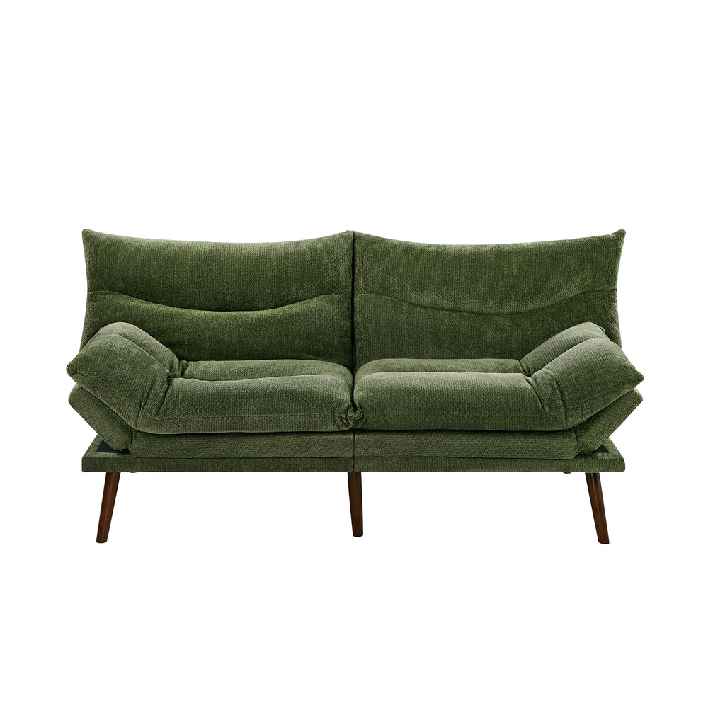Allora 3 Seater Sofa Bed Green
