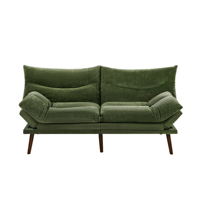 Allora 3 Seater Sofa Bed Green