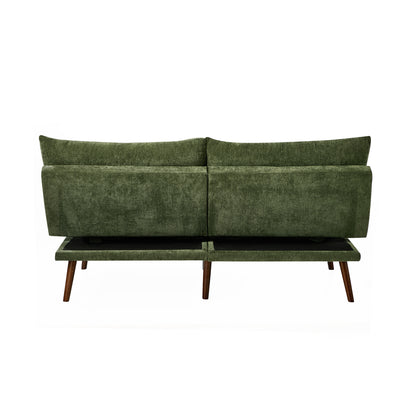 Allora 3 Seater Sofa Bed Green
