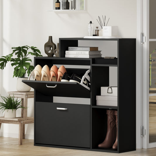 Arlo 2 Row Shoe Storage