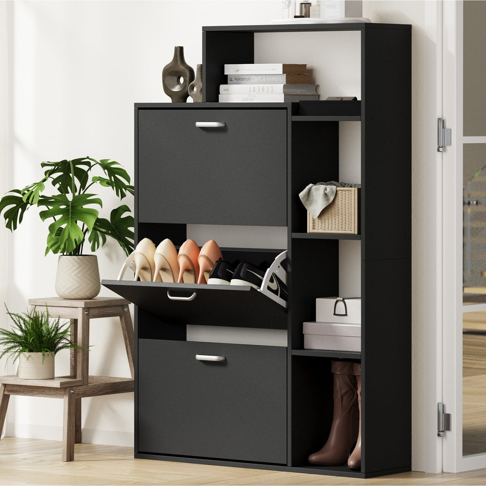 Arlo 3 Row Shoe Storage