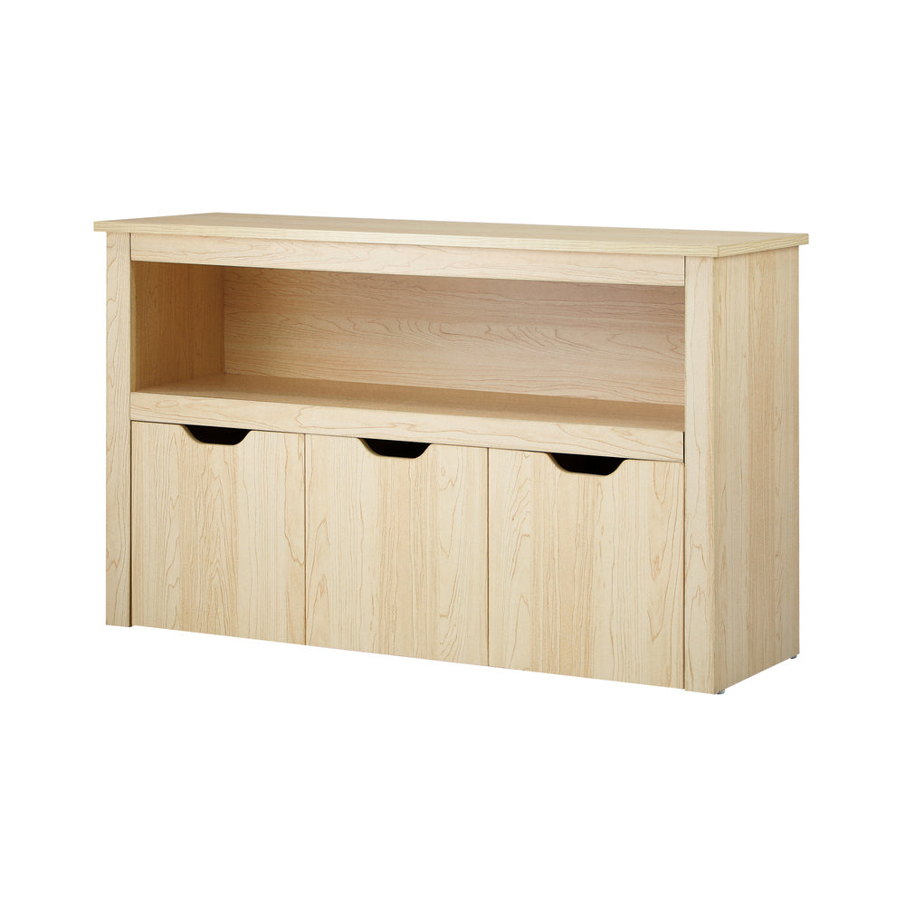 Kids' Mika Bookshelf & Toy Storage Natural