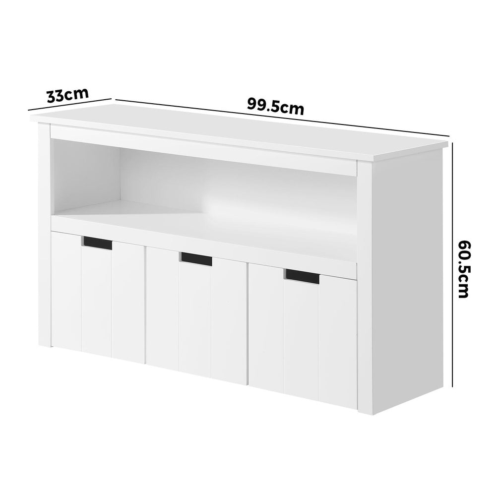 Kids' Mika Bookshelf & Toy Storage