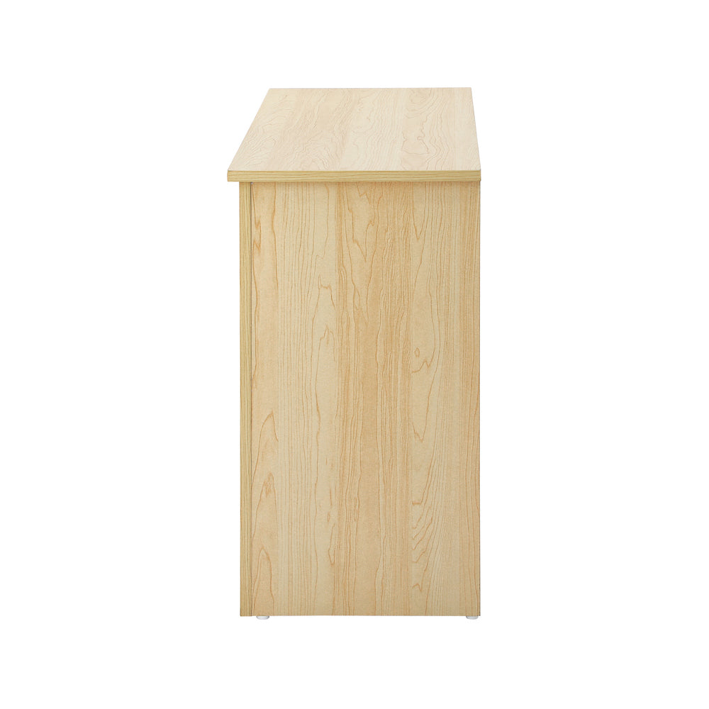 Kids' Mika Bookshelf & Toy Storage White Natural