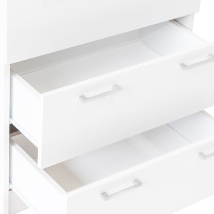 Tribecca 5 Drawer Chest - White