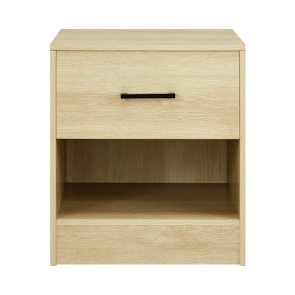 Griffin 1 Drawer Bedside Table Oak