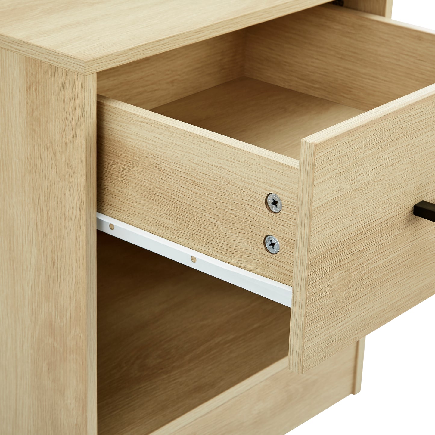 Griffin 1 Drawer Bedside Table Oak