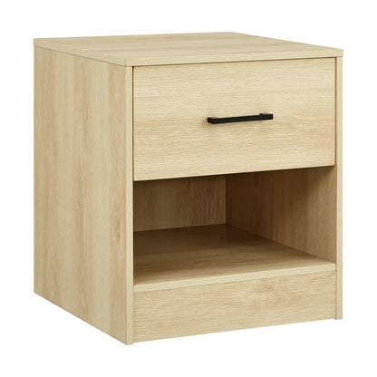 Griffin 1 Drawer Bedside Table Oak