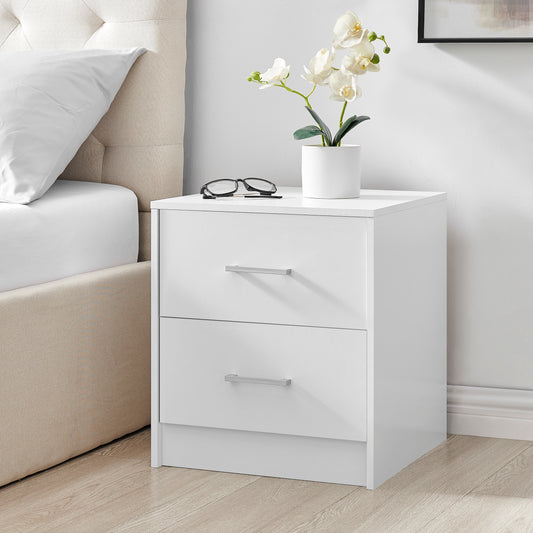 Griffin 2 Drawer Bedside Table