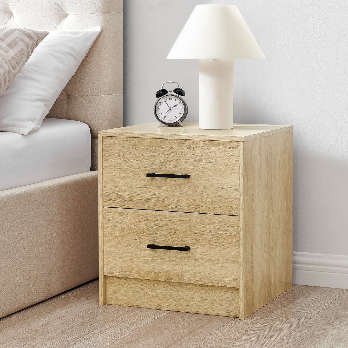 Griffin 2 Drawer Bedside Table