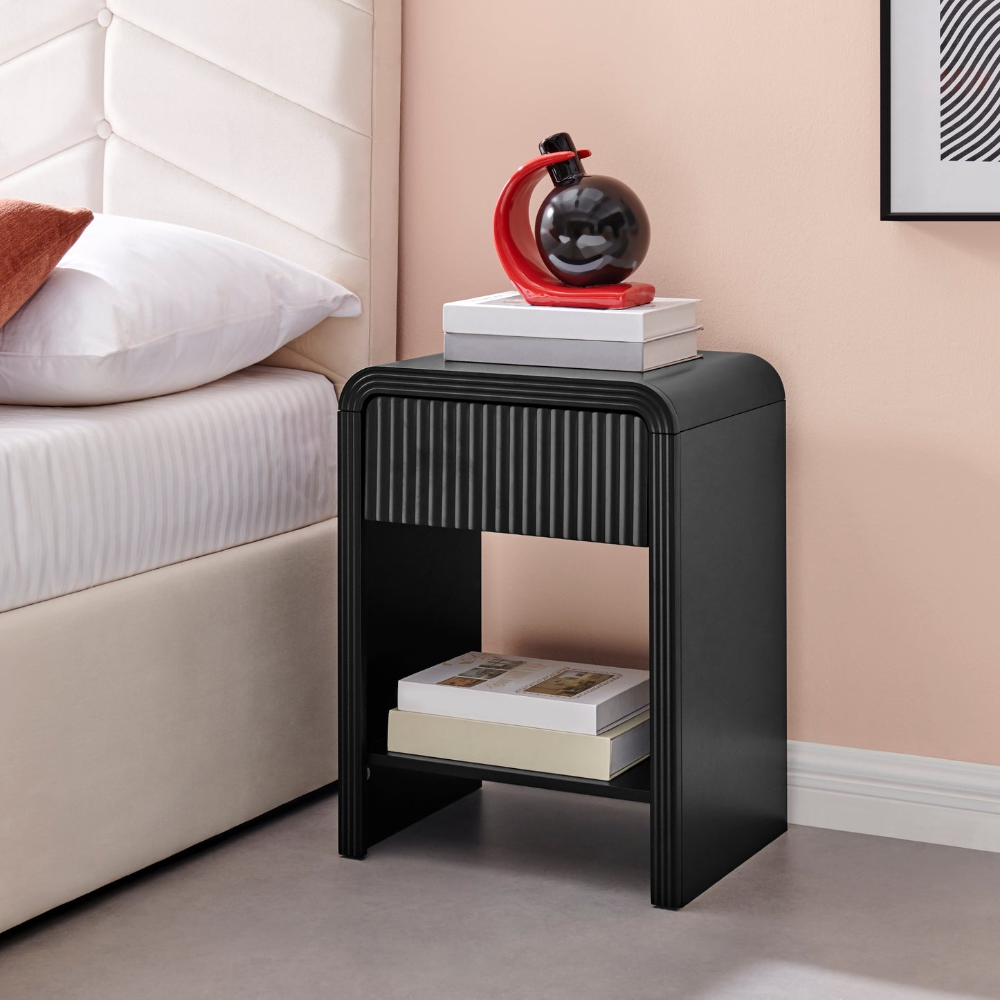 Faye Bedside Table