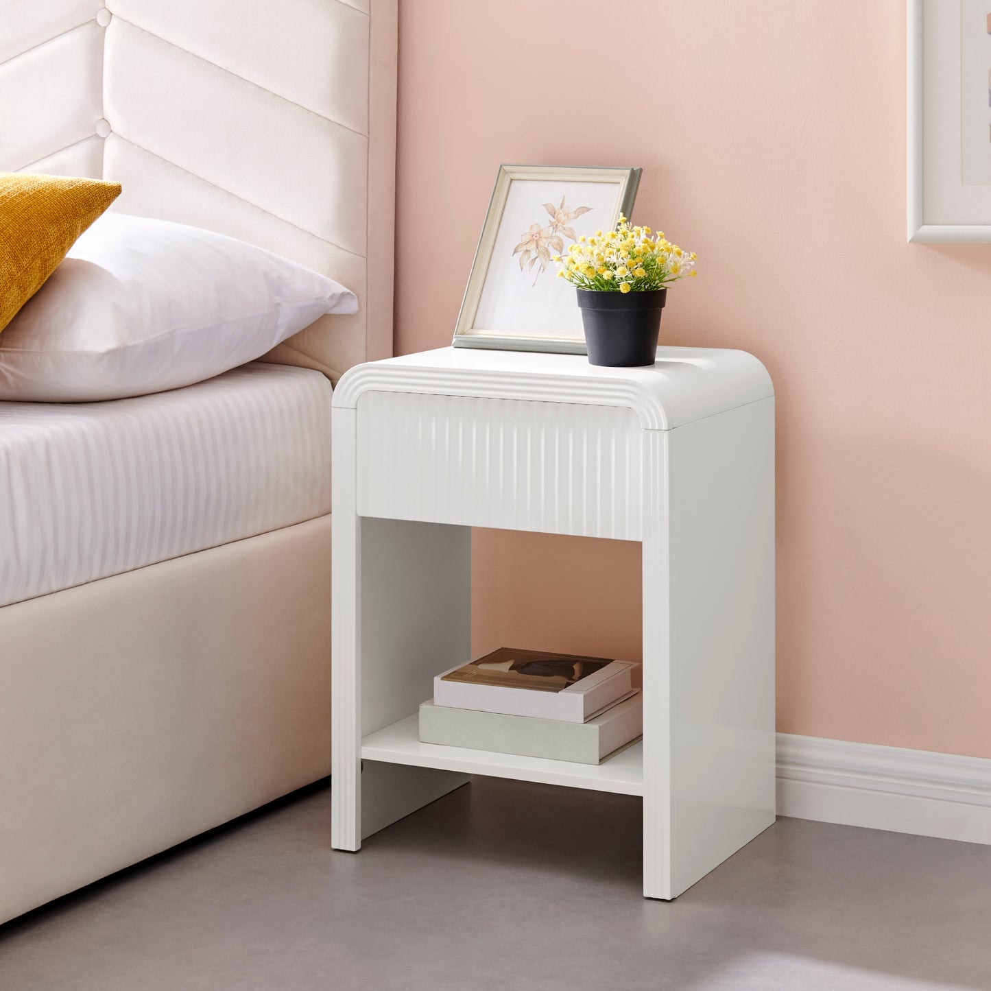 Faye Bedside Table