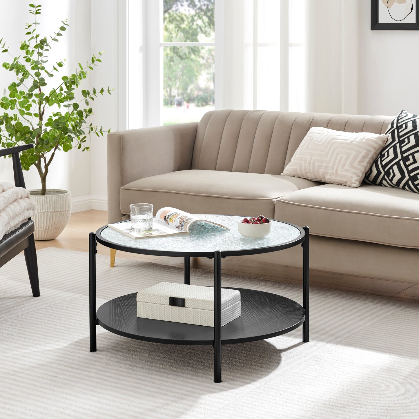Elise Round Coffee Table