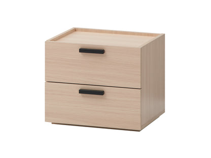 Marlon 2 Drawer Bedside Table