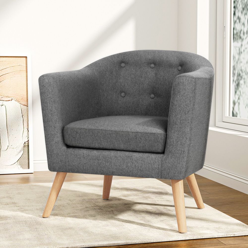 Berfin Armchair Grey