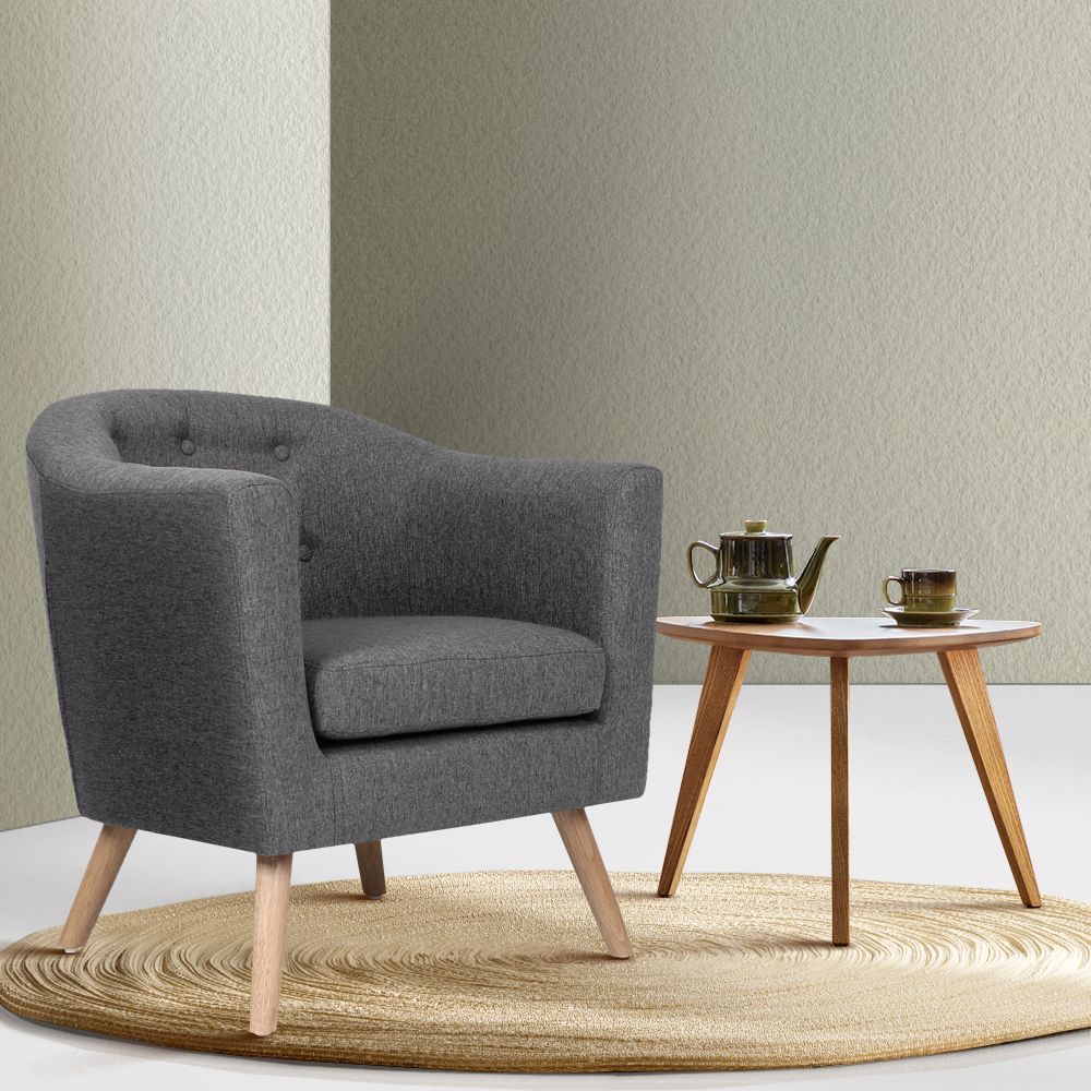 Berfin Armchair Grey