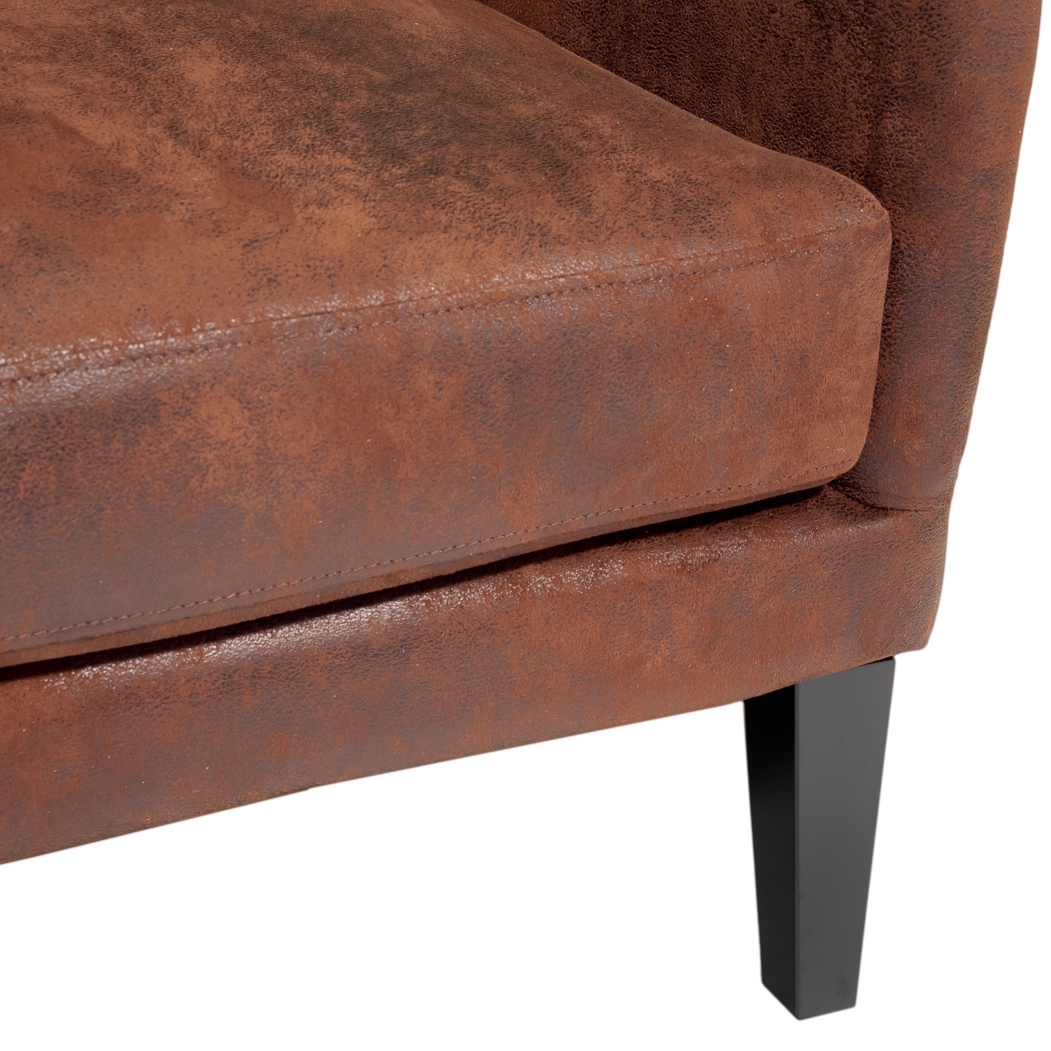 Genoa Armchair Light Rustic Brown