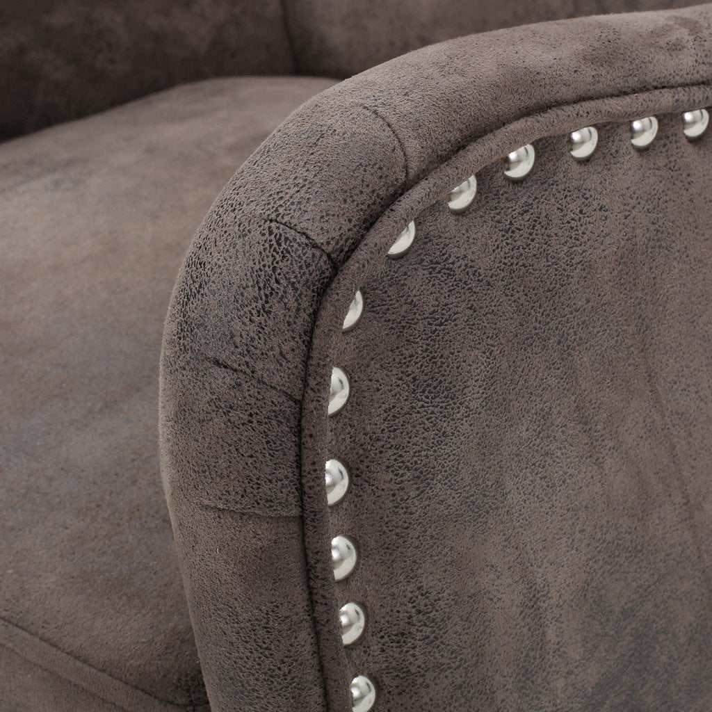 Genoa Armchair Light Light Brown