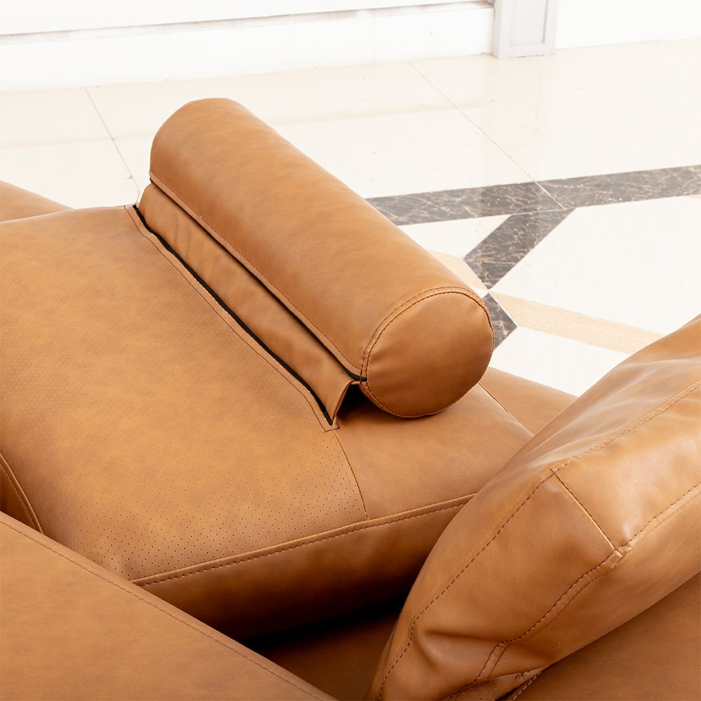 Vivienne Faux Leather 3 Seater Sofa