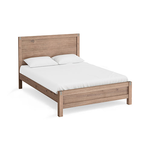Lucas Bed Frame Oak Queen