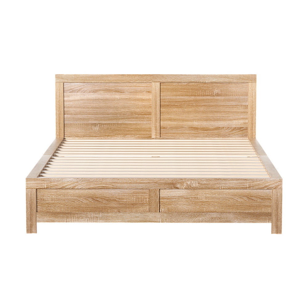 Sardinia Bed Frame Oak Double