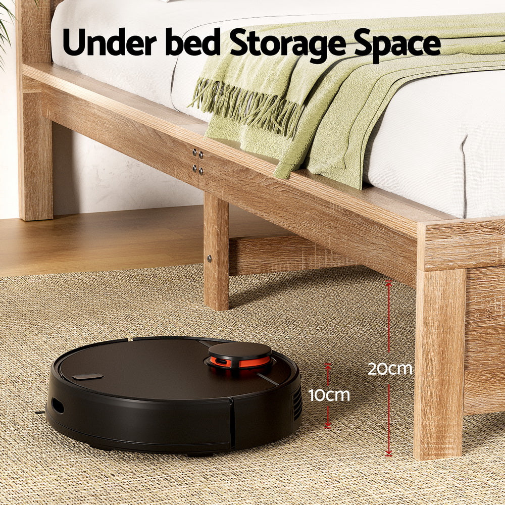 Sardinia Bed Frame Oak Double