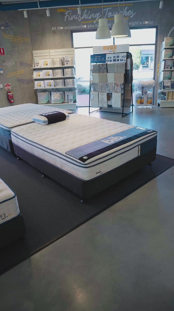Load video: Renew Support Medium Mattress Double