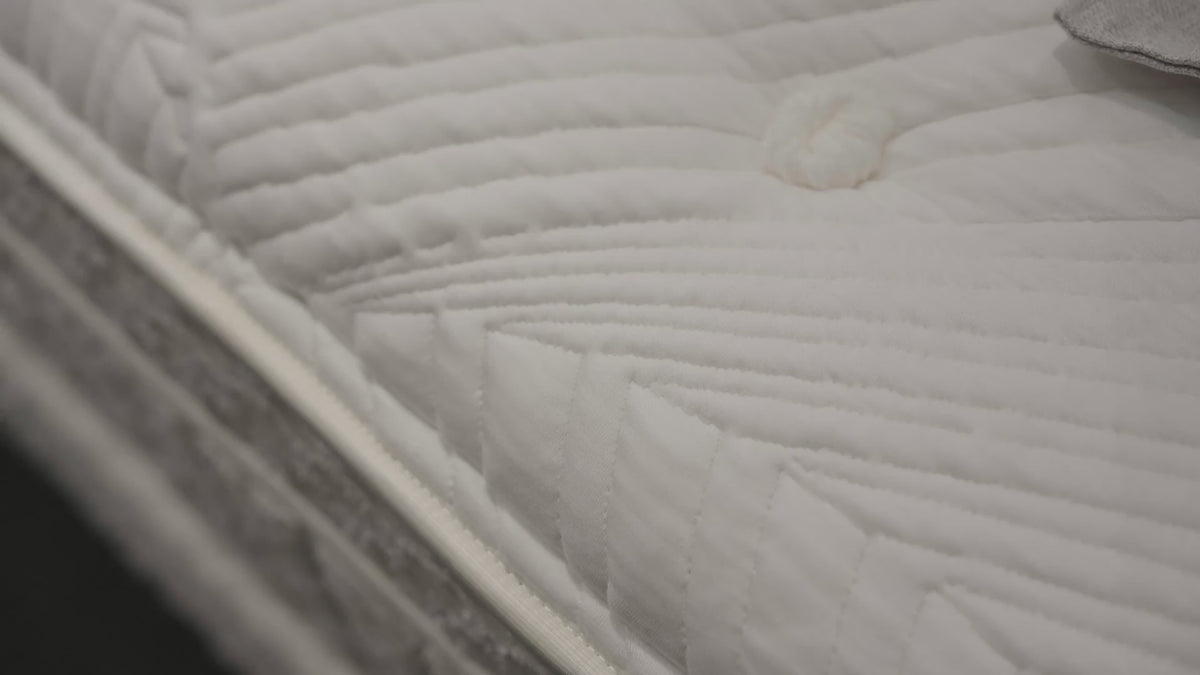 Load video: Harvard Plush Super King Mattress